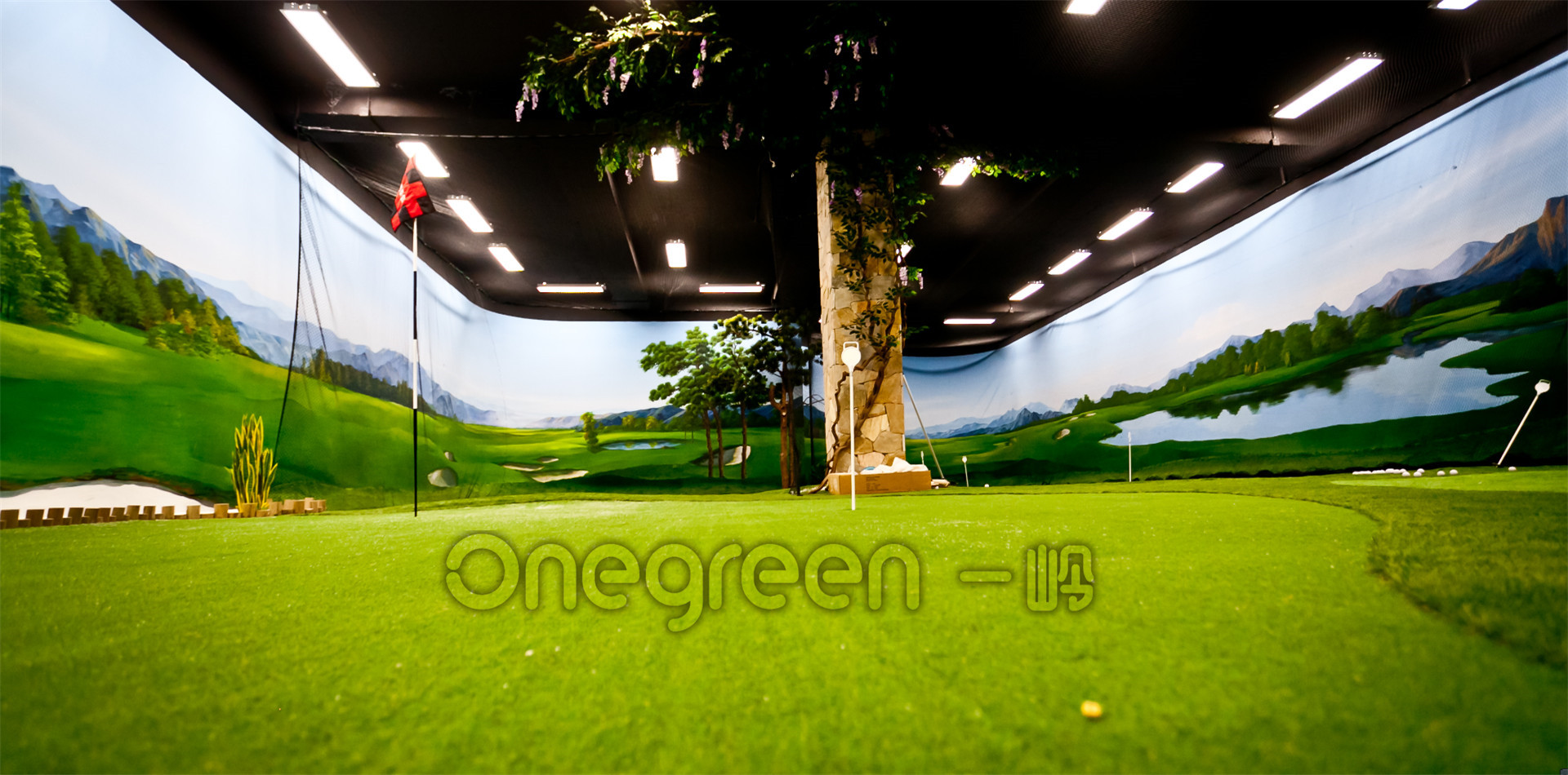 北京灣會(huì)室內(nèi)高爾夫果嶺