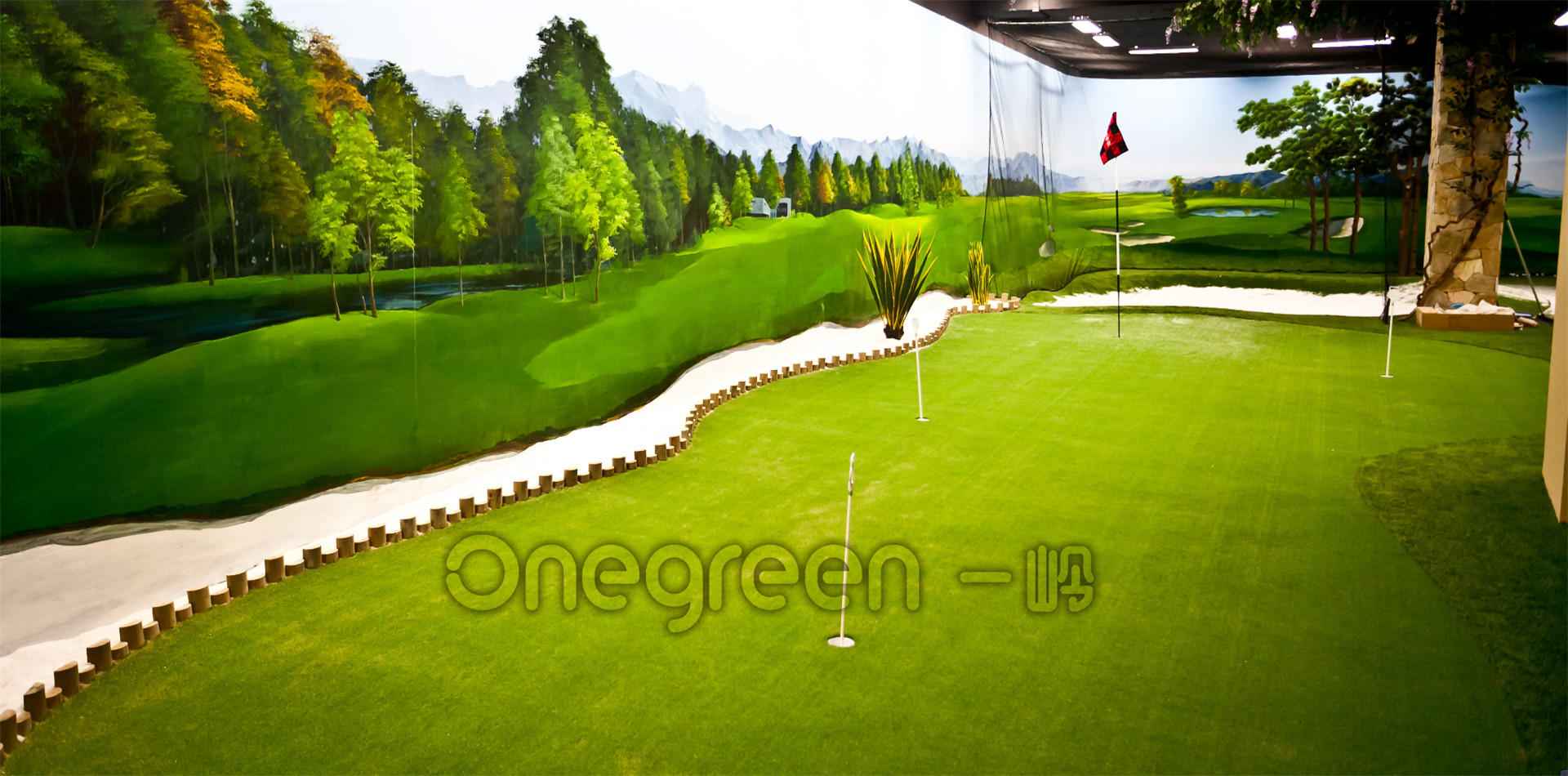 北京灣會(huì)室內(nèi)高爾夫果嶺