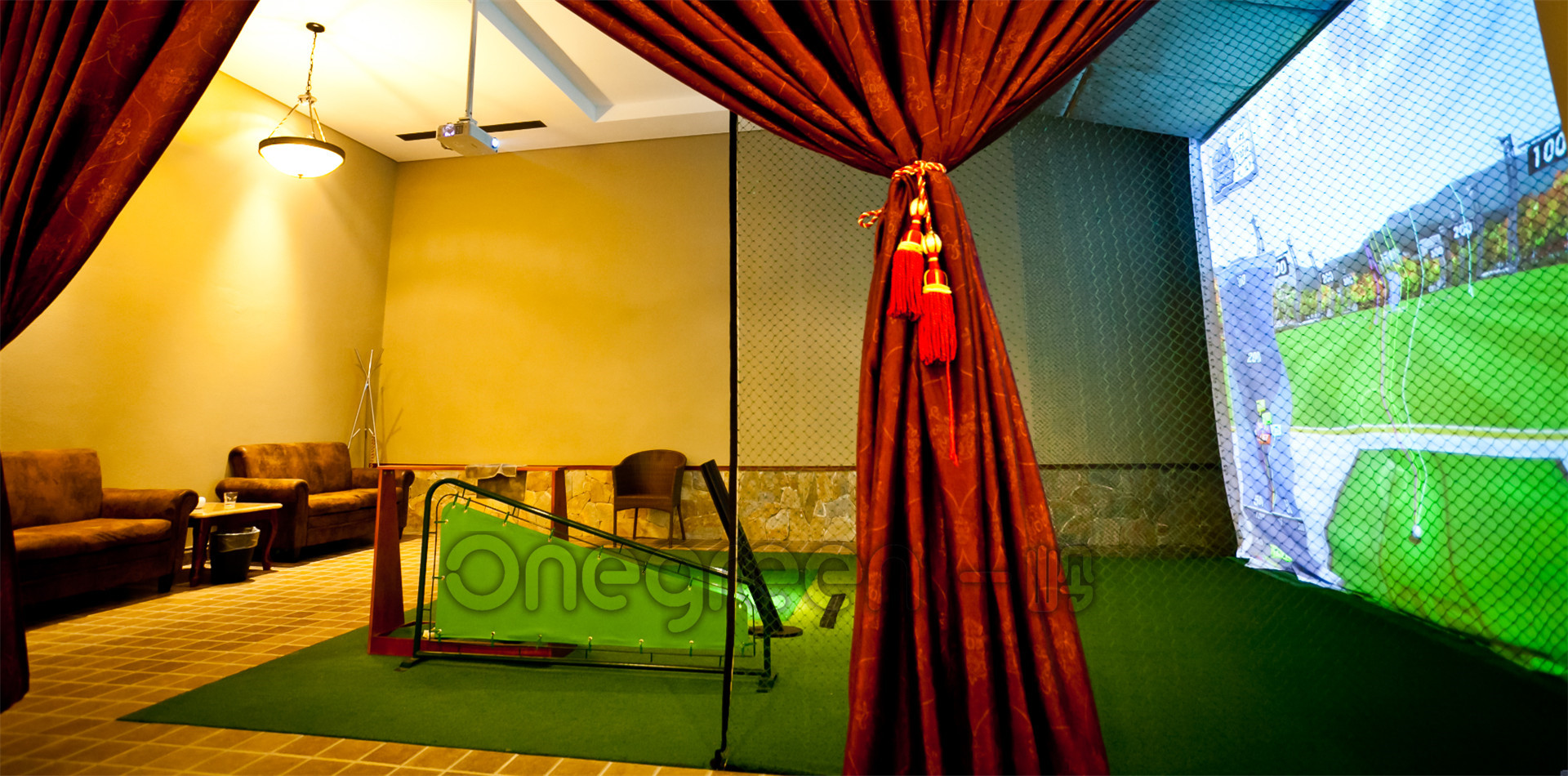 北京灣會(huì)室內(nèi)高爾夫果嶺