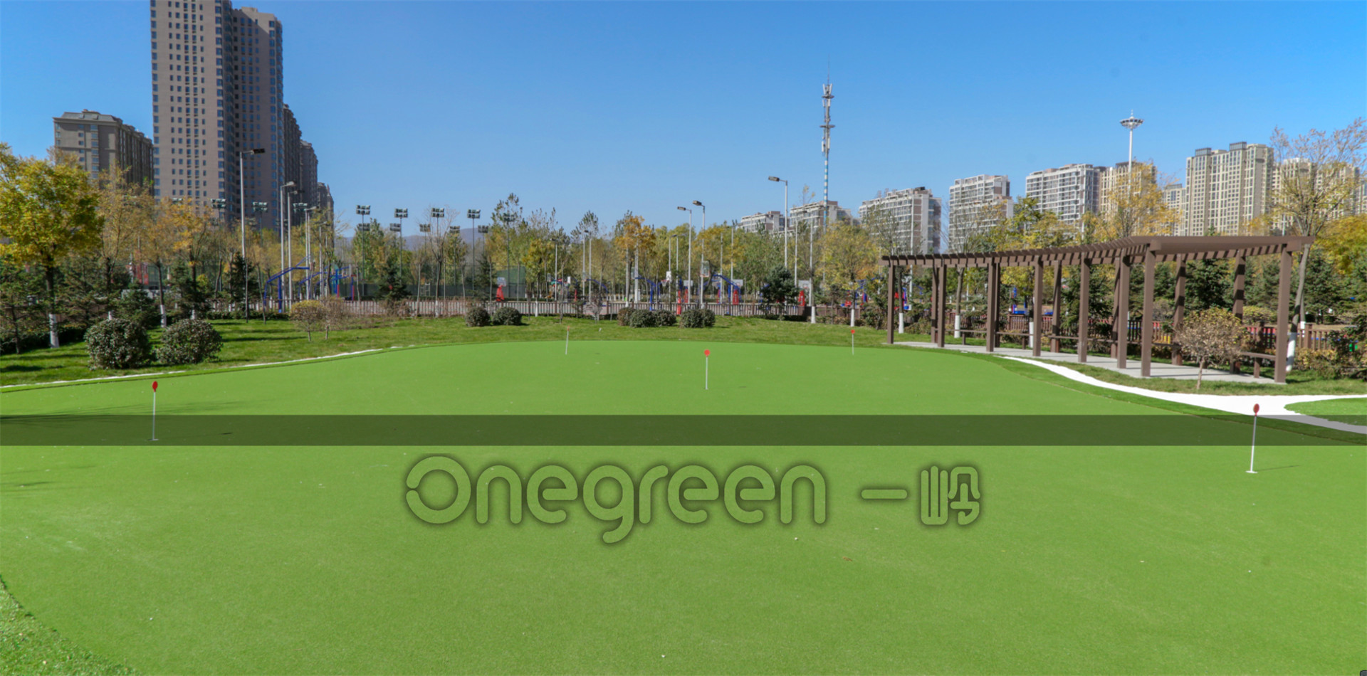 山西體育中心人造果嶺