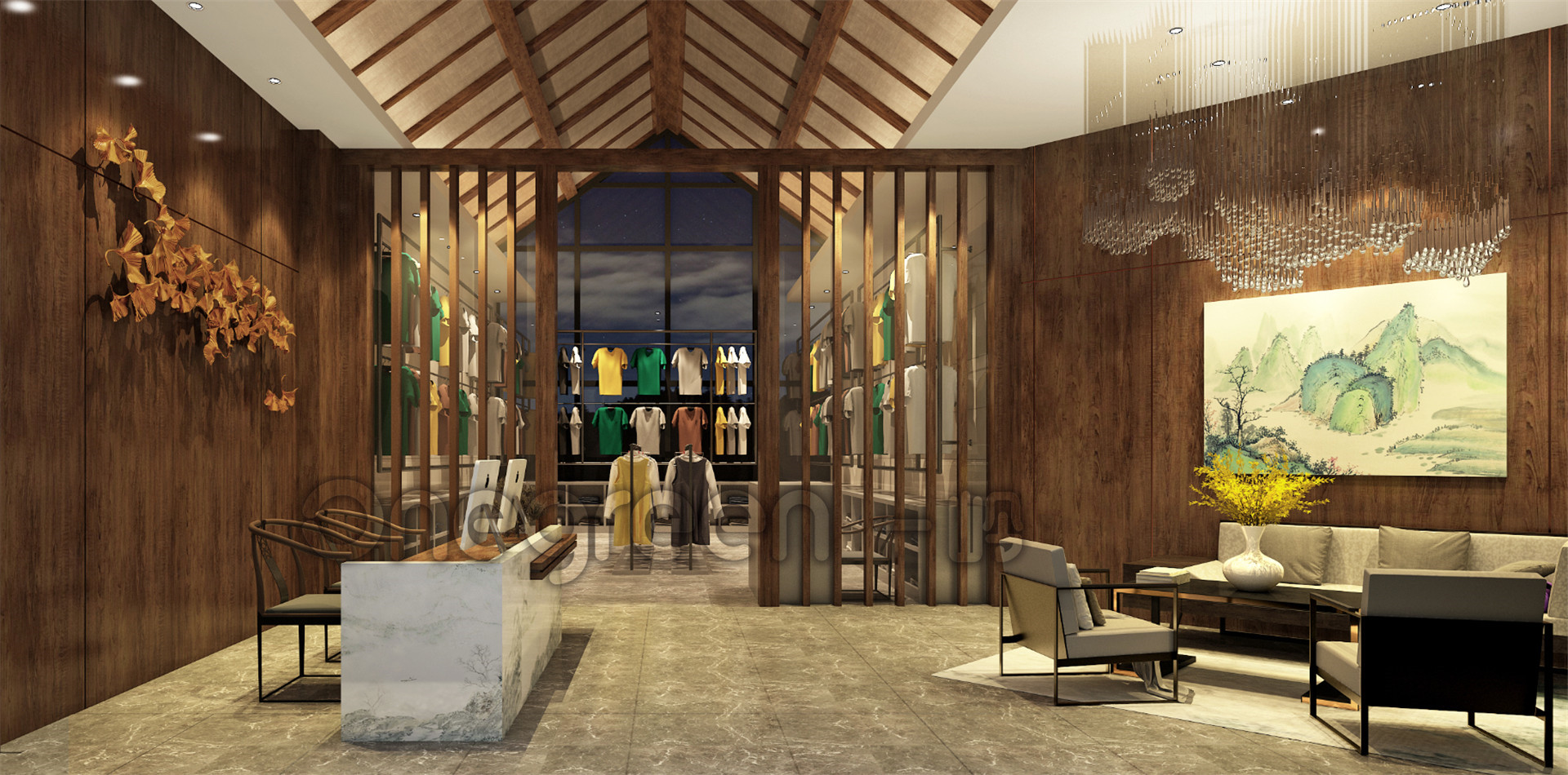 Luhu Lake Golf Driving Range in Guangzhou, Guangdong Province