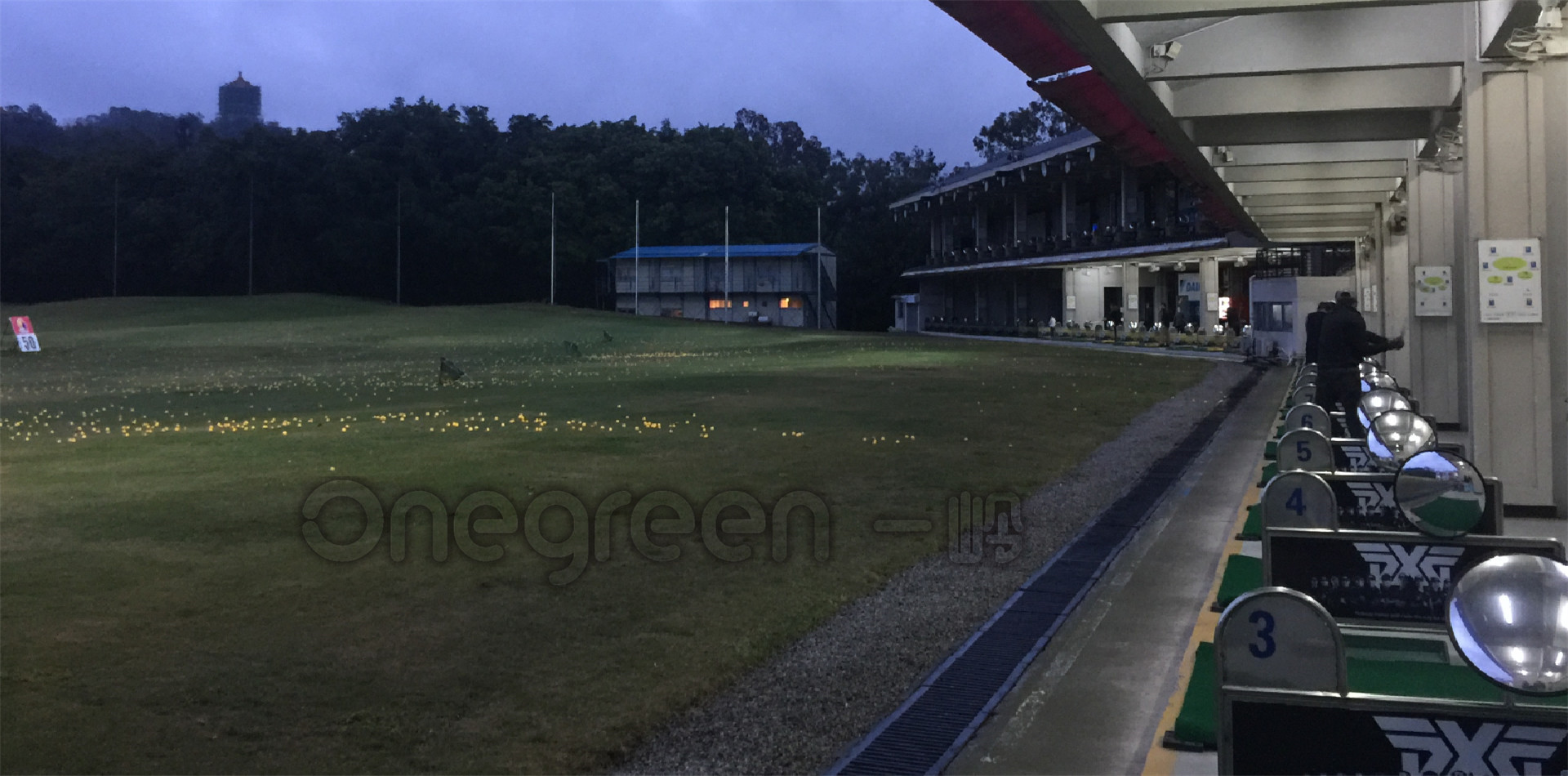 Luhu Lake Golf Driving Range in Guangzhou, Guangdong Province