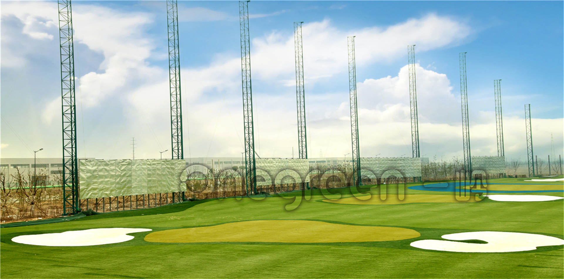 Yancheng, Jiangsu - Taihe 18-hole Course Driving range